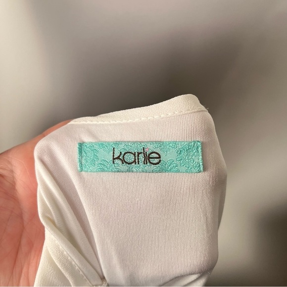 Karlie Sequin Boho Multicolor Patterned Shift Dress - Picture 7 of 9